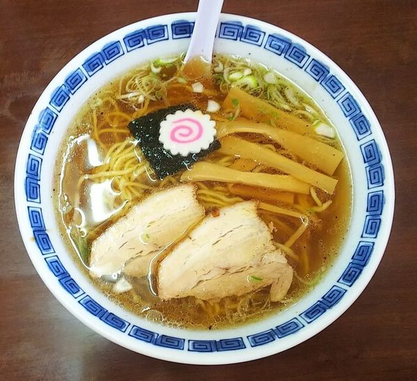 「中華そば600円」@麺家わたべの写真
