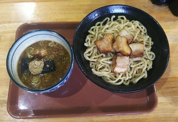 「煮干しつけ麺大盛900円」@つけ麺 心心の写真
