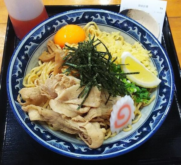 「まぜそば850円」@そば処 春馬の写真