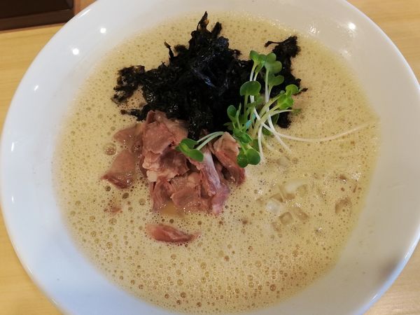 「煮干し泡白湯」@中華そば 集の写真