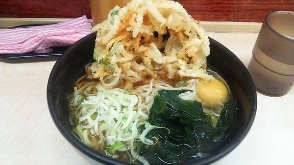 「天玉そば 480円」@名代 箱根そば 秋葉原店の写真