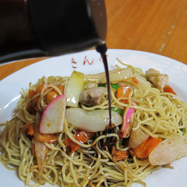 「焼ラーメン（並）650円」@旬の料理・中華そば きんぐの写真