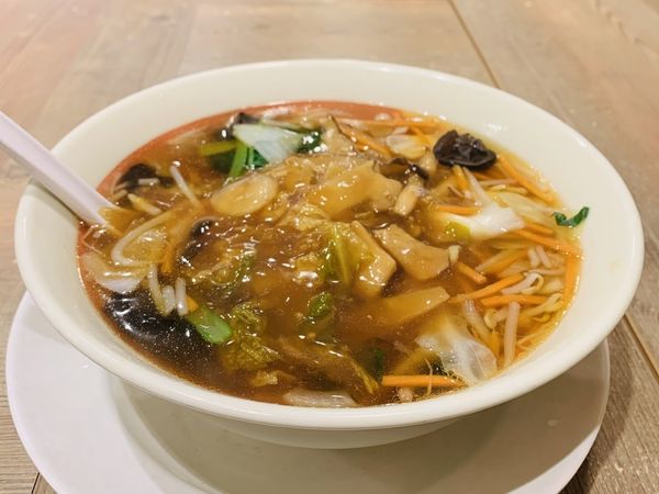 「五目野菜ラーメン（固め￥680）」@幸楽苑 秋葉原店の写真