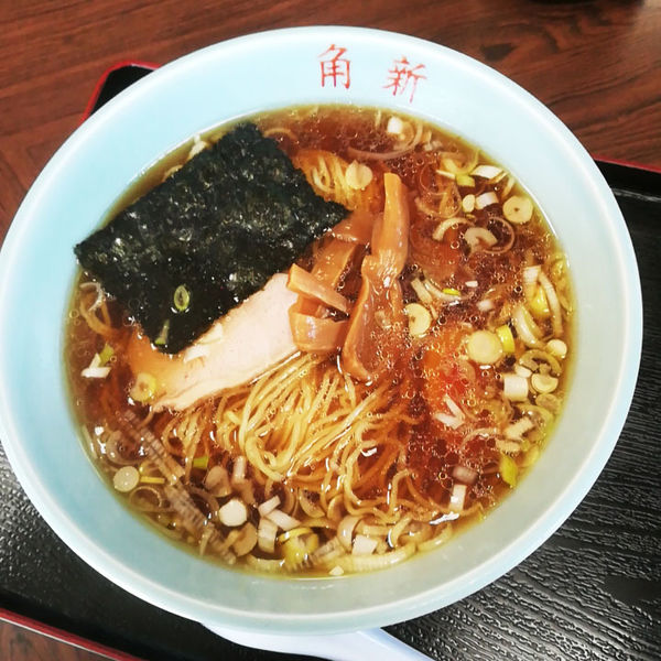 「ラーメン（550円）」@角新食堂の写真