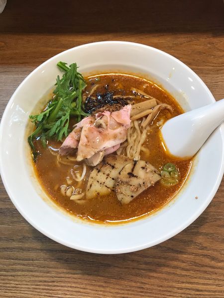 「【期間限定】辛みそらぁめん 930円」@らぁめん山と樹の写真