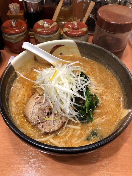 「からみそらーめん　780円」@俺流塩らーめん 代官山店の写真