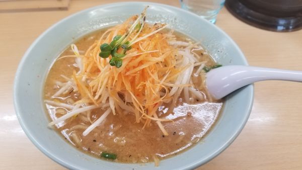 「ねぎみそラーメン」@くるまやラーメン 松本筑摩店の写真