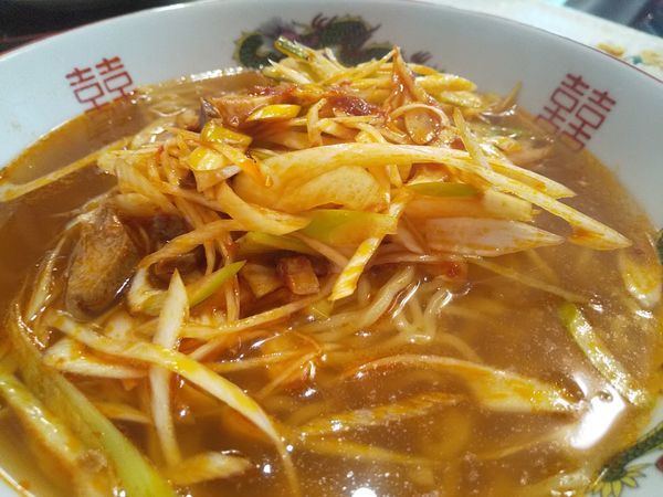 「#ネギそばと半炒飯セット #800円」@石川家食堂の写真