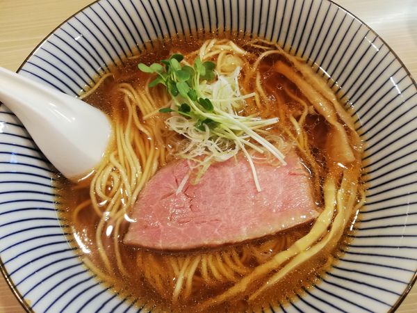 「香味中華そば」@麺屋 鶯 uguisuの写真