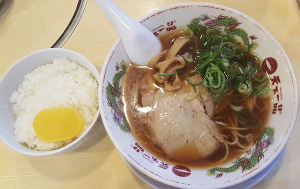 「ラーメンセット」@天下一品 神田店の写真