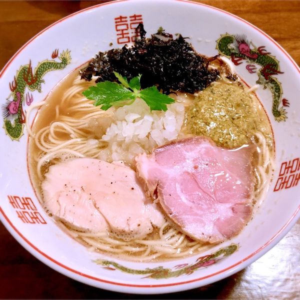 「牡蠣煮干しそば。¥950。」@CLAM＆BONITO貝節麺RAIKの写真