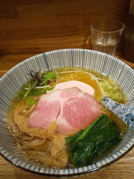 「塩そば800円」@中華そば きなりの写真
