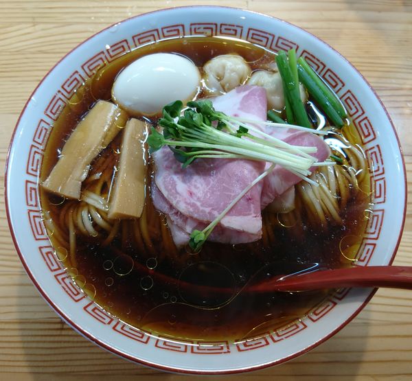 「(松)特級中華そば 醤油」@自家製麺 くろ松の写真