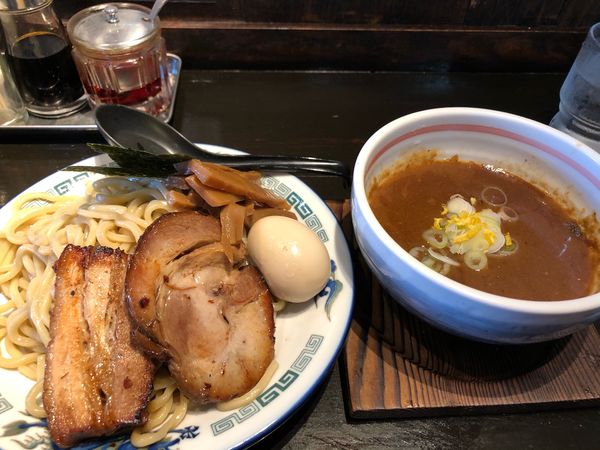 「丸トクつけ麺」@柳麺まる重の写真