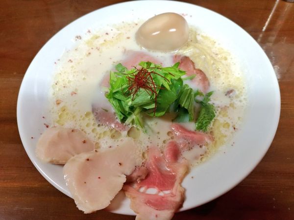 「12月限定 White Out」@Ryukyu Ramen Apolloの写真