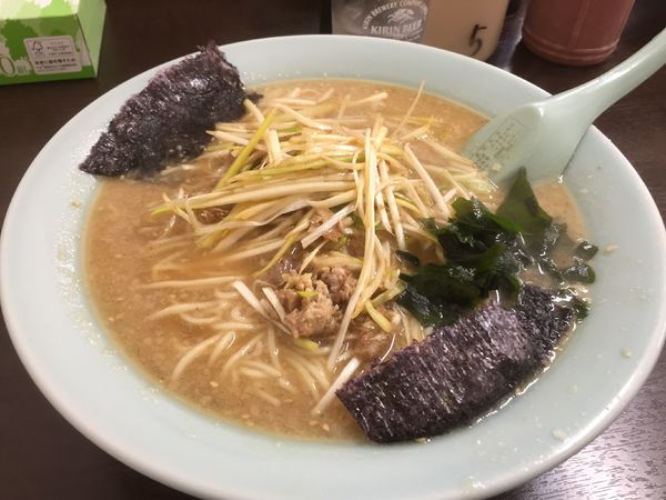 「ネギ味噌ラーメン」@ラーメンショップ 椿峠店の写真
