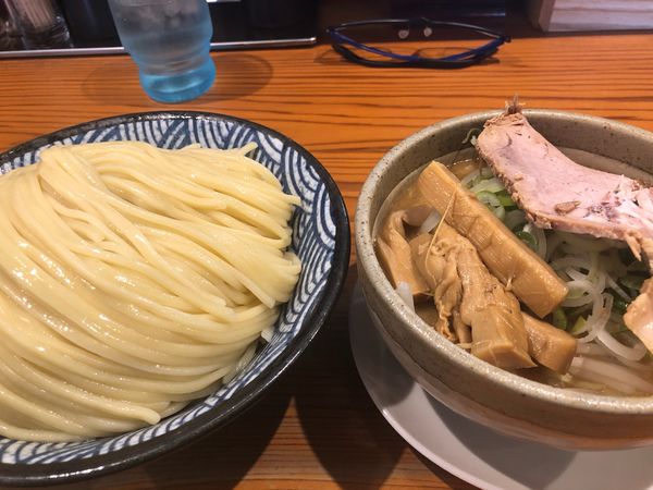 「味噌つけ麺大盛り1000円」@麺 一直の写真