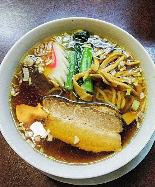 「半ラーメン 400円」@中華料理 達巳の写真