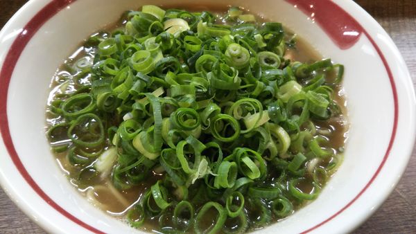 「定番ネギらーめん」@和歌山ラーメン まる岡の写真