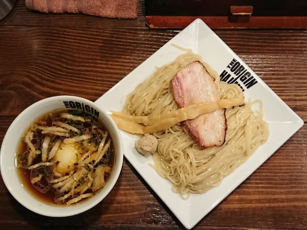 「味玉醤油つけ麺」@らあめん元の写真