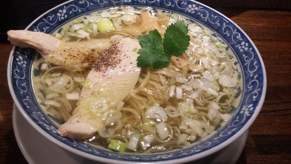 「鷄そば750円」@鶏そば・つけそば ごろいちの写真