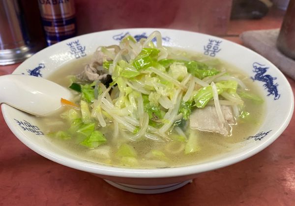 「タンメン600円」@中華定食 ラーメン哲ちゃんの写真