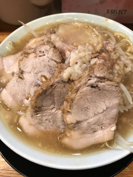 「チャーシュー麺、アブラ」@ラーメン盛太郎の写真