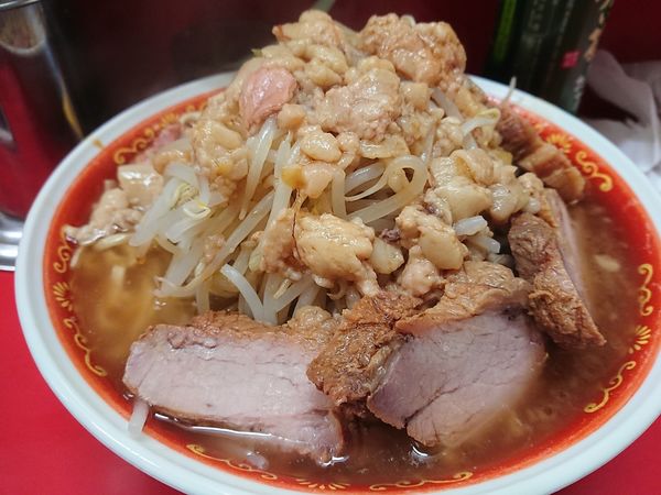 「大豚ラーメン」@ラーメン二郎 上野毛店の写真