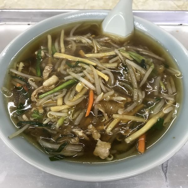 「モヤシソバ（￥600）」@中華一楽の写真