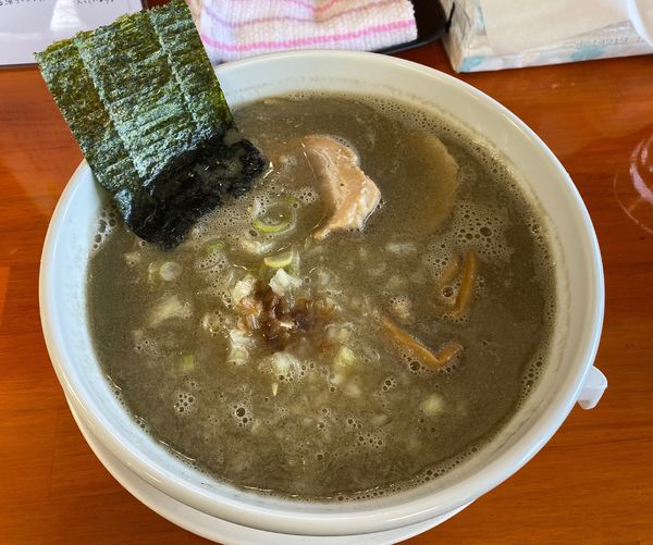 「極煮干しラーメン700円」@中華そば 板橋の写真