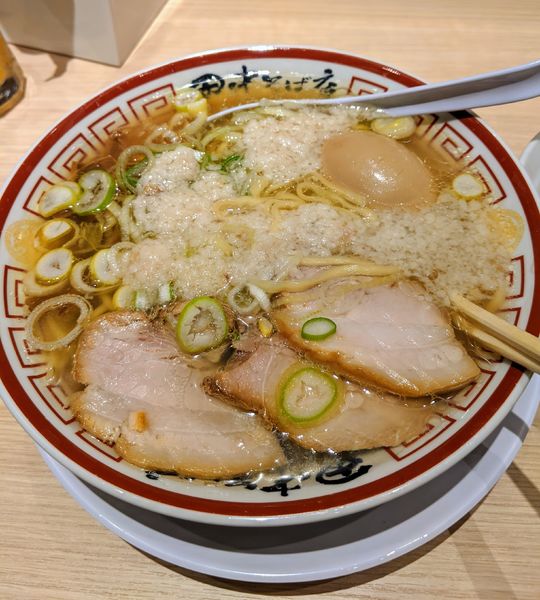 「味玉中華そば　880円」@田中そば店 渋谷パルコ店の写真