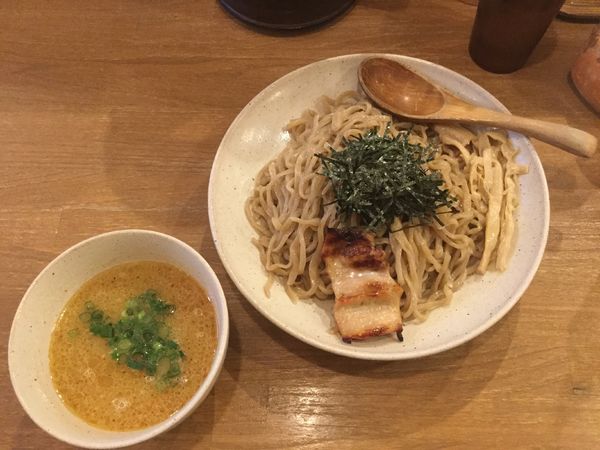 「つけ麺・300g、塩ダレ控えめ(¥850)」@鶏ポタラーメン THANK お茶の水の写真