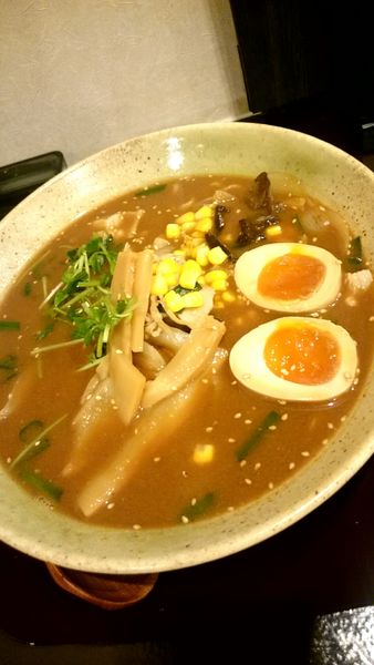 「地獄ラーメン    820円」@麺処 志庵の写真