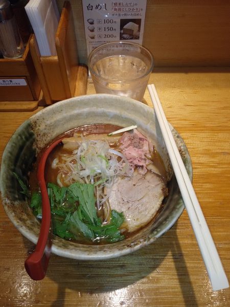 「焼きあご塩ラーメン」@焼きあご塩らー麺 たかはし 新宿本店の写真