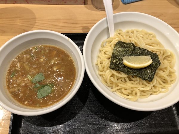 「濃厚辛つけ麺」@つけめん 蕾 本家の写真