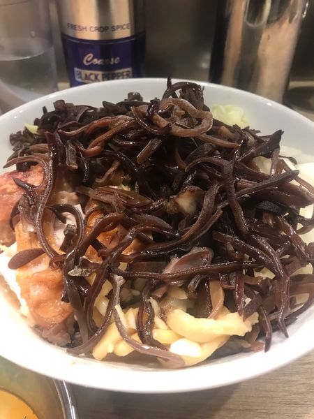 「たまラーメン少なめ　キクラゲ」@MEN YARD FIGHTの写真