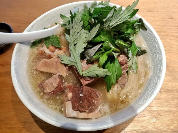 「期間限定 やぎ豚骨」@麺恋 まうろあの写真