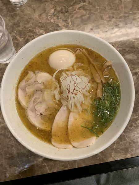 「特製鷄そば」@ら～めんつけ麺 えびすの写真