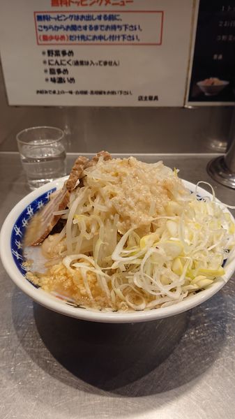 「塩ラーメン  ネギ  味玉  野菜  ニンニク  油」@らーめん大 大森店の写真