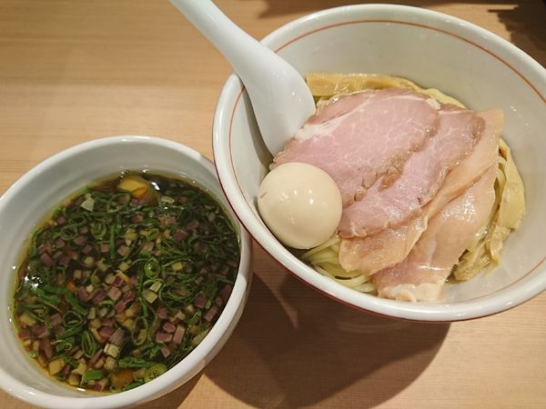 「特製つけ麺(1050円)」@鶏そば鯛そば 久松の写真