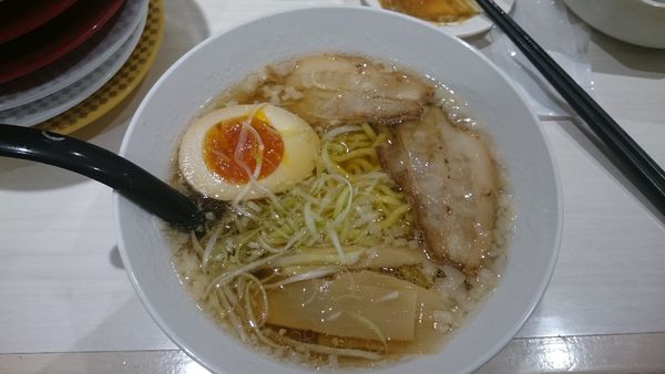 「こだわり醤油ラーメン【こってり】（320円）」@魚べい 大森駅山王北口店の写真