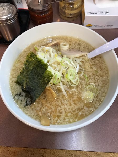 「ハッスルラーメン 660円」@ハッスルラーメンホンマ 錦糸町店の写真