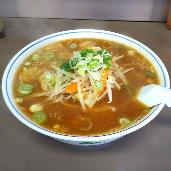 「からみそラーメン(大盛)」@福原屋の写真