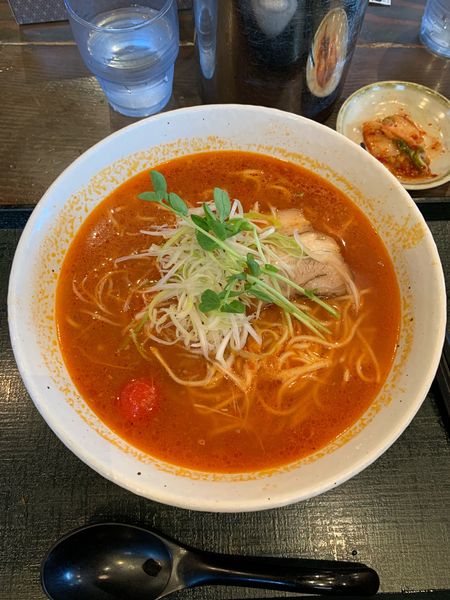 「旨こくトマトらぁめん（７３０円）」@らぁめん たろう 加古川店の写真