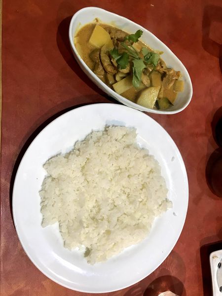 「本日のカリーセット・チキン ７００円」@アジア型 YAMIYAMIカリー 中野店の写真