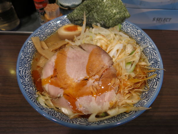 「味噌辛ねぎらーめん(並)：850円」@赤坂 麺道 いってつの写真