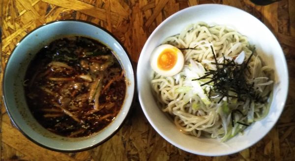 「辻つけ麺　旨辛　激辛　特盛り」@つじ道らーめんの写真