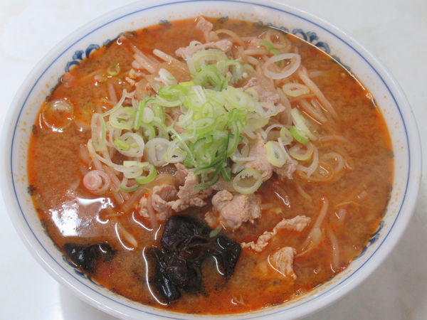 「肉味噌ラーメン（900円）」@福龍の写真