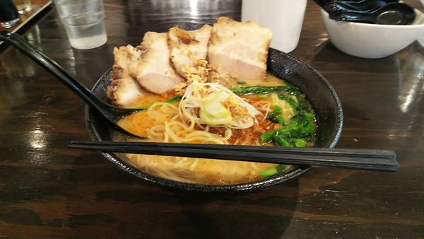 「味噌担々麺」@半チャンラーメン たまぞう 下柚木店の写真