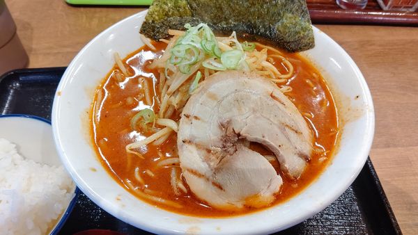 「オロチョン味噌ラーメン８８０円＋税」@マルキン本舗 東松山店の写真